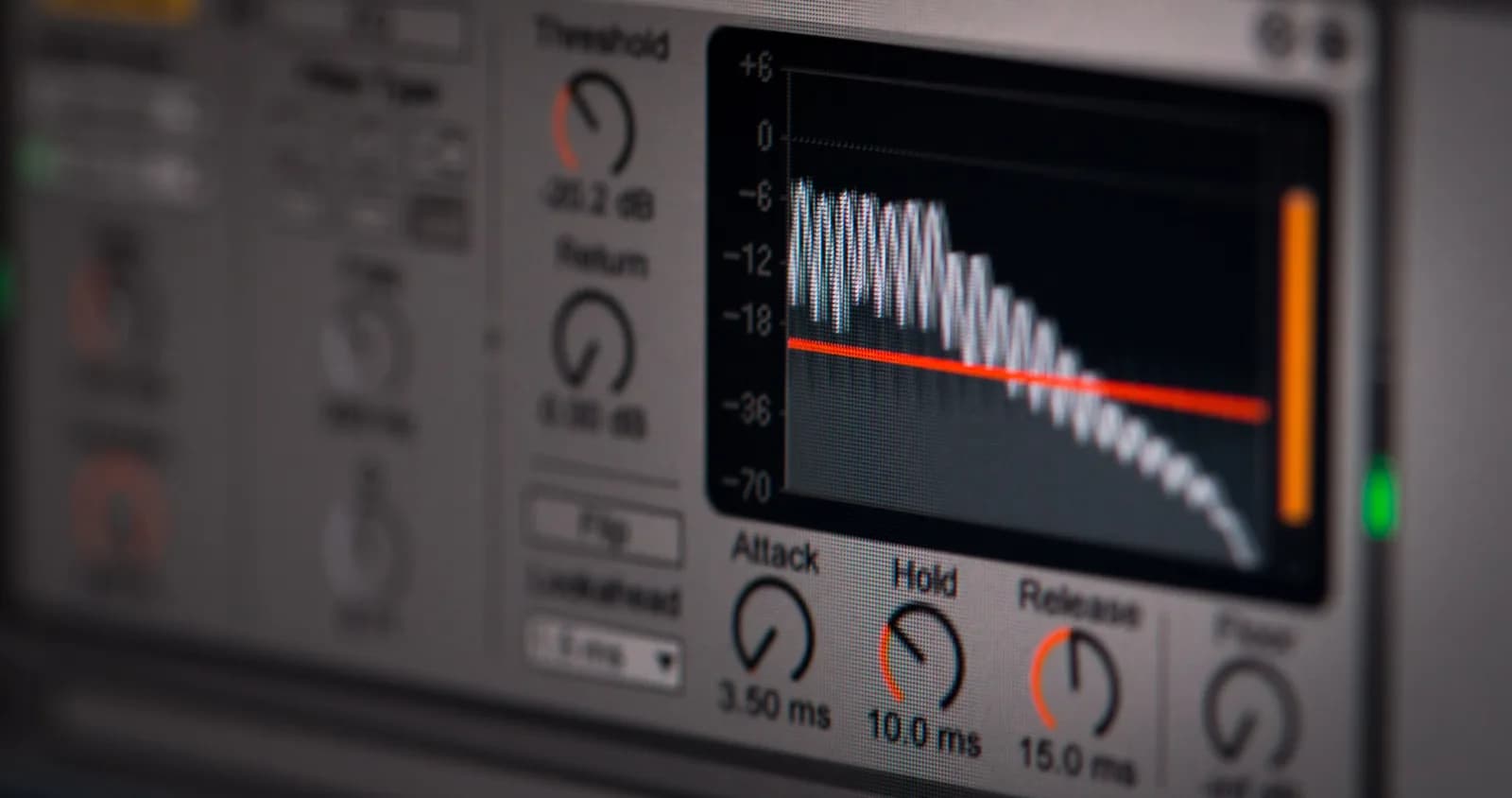 Audio editing interface with waveform tracks and controls, like a file-transcription editor