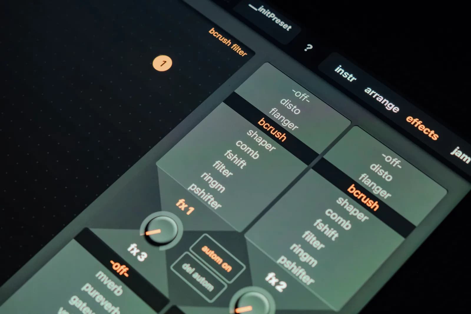 Digital interface with toggles and sound controls, standing in for a speech-recognition settings panel